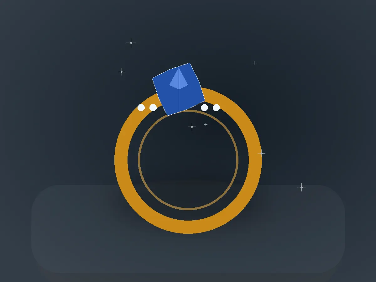Oval Sapphire Ring